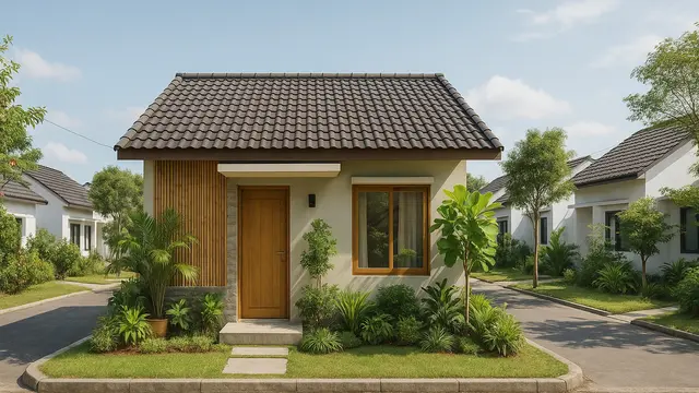 Rumah Bagus Sederhana di Perumahan Subsidi/via GPT