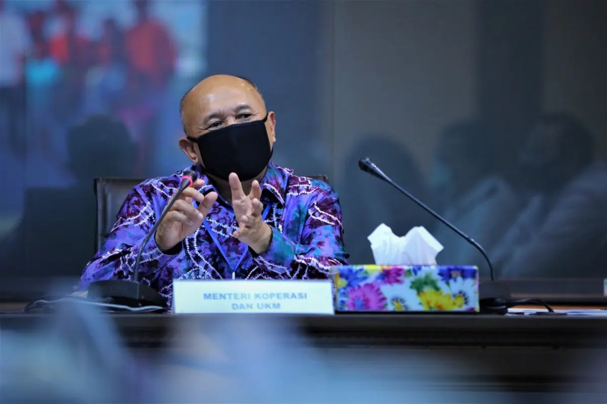 Menteri Koperasi dan UKM Teten Masduki