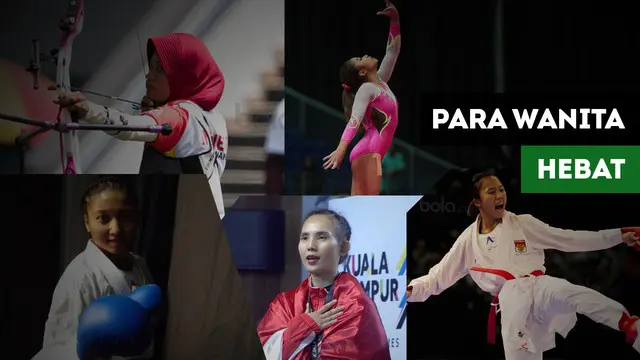 Berita video para atlet wanita yang berprestasi dan mengharumkan nama Indonesia di SEA Games 2017.
