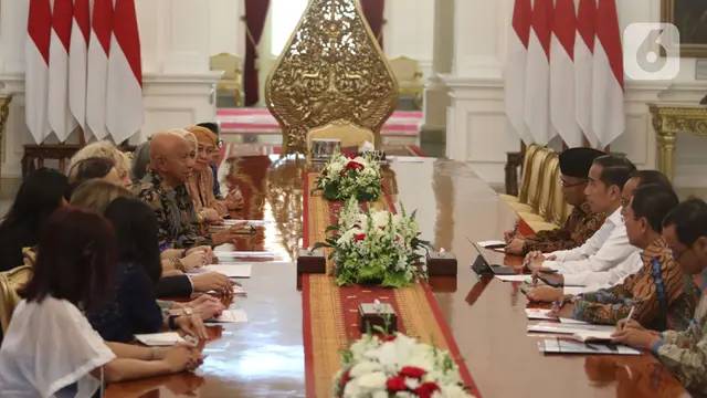 Jokowi Terima Delegasi Aksi Stop TBC Dunia di Istana