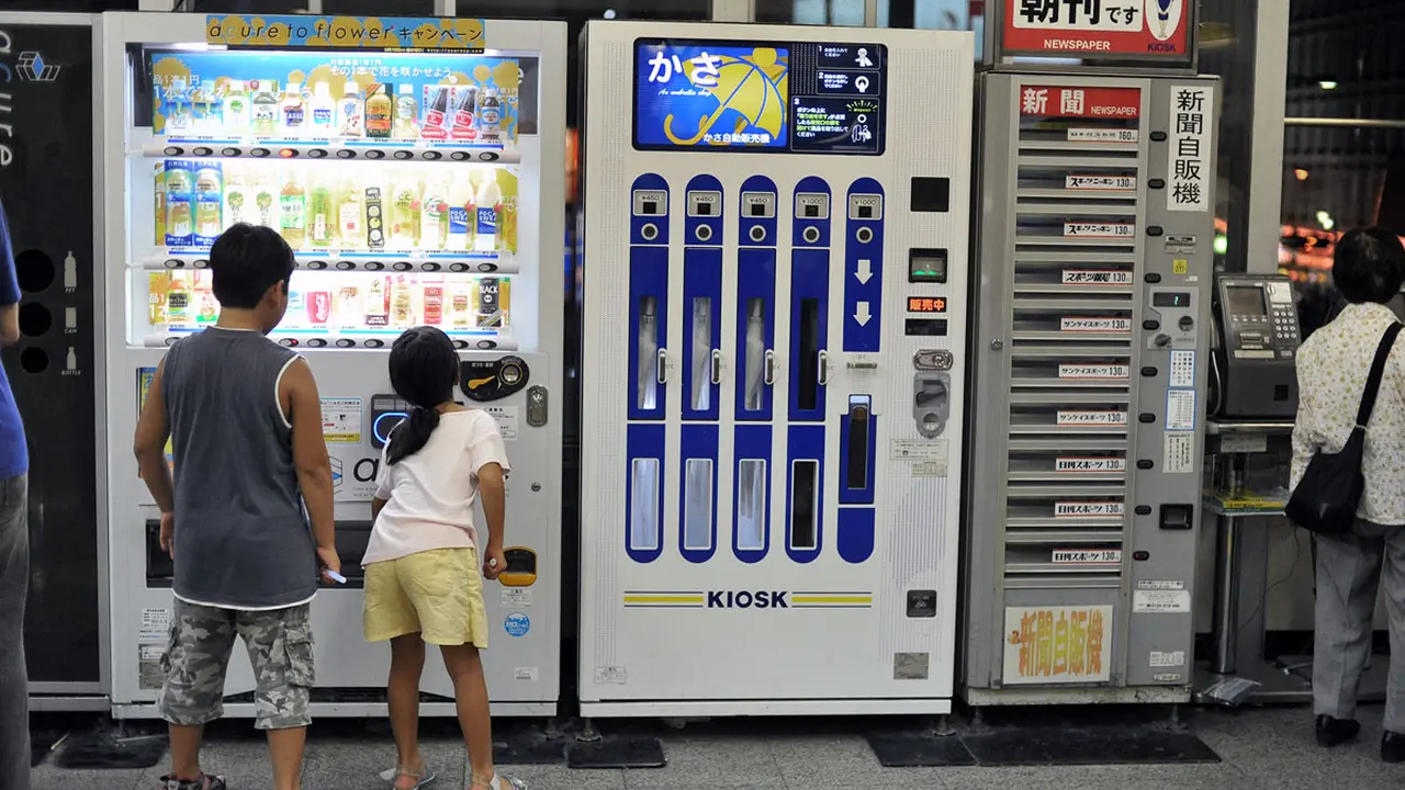 Di Jepang, Vending Machine Tawarkan Payung Hingga Lobster