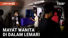 Usai Diautopsi, Jenazah Wanita yang Ditemukan di Lemari Dibawa Keluarga ke Banten