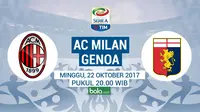 Susunan Pemain AC Milan Vs Genoa