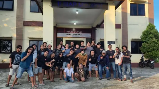 Ashari (52) tersangka pencabulan di Pati saat ditangkap polisi. (Dokumentasi polisi)