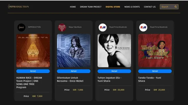 NFT lagu Yuni Shara