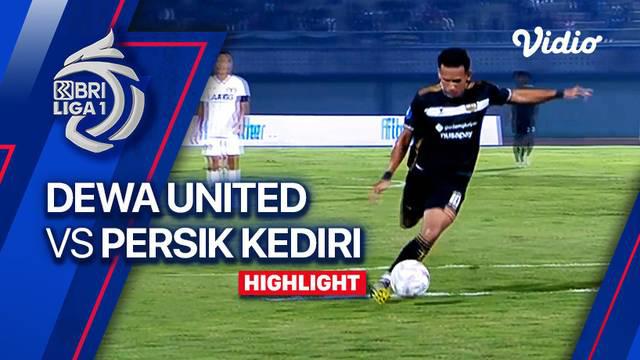 Berita video highlights BRI Liga 1, Dewa United menang telak 3-0 atas Persik, Jumat malam (21/7/23)