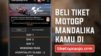 Wow, Tiket MotoGP 2022 Mandalika Berbagai Kategori di Tiketapasaja.com Terjual Habis