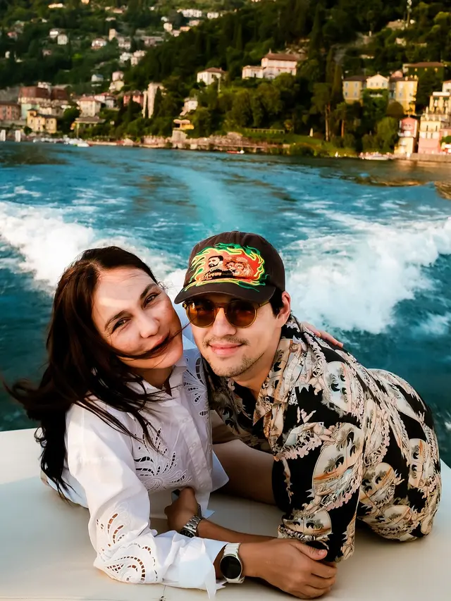 Fashion Luna Maya saat Bulan Madu di Italia dan Jerman, Serasi dengan Maxime Bouttier