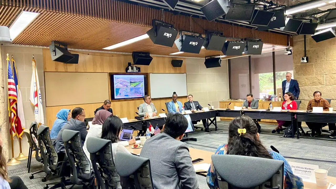 Otorita Ibu Kota Nusantara (IKN) kunjungi Texas Advanced Computing Center (TACC) di Austin, Texas, Amerika Serikat, Senin (29/04/2024) waktu setempat.