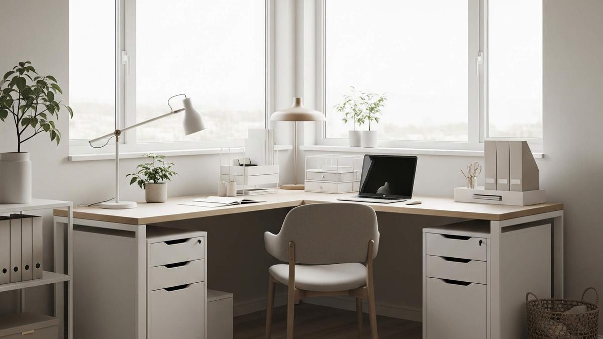 Inspirasi Tata Ruang Kerja di Sudut Rumah Sempit Tren 2025, Produktif dan Nyaman