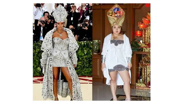 Cosplay Low Budget Mirip Model Dunia Ini Bikin Geleng-geleng