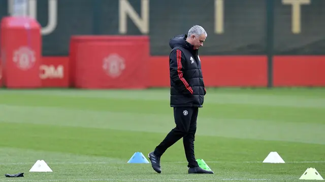 FOTO: Manchester United Bersiap Hadapi FC Basel