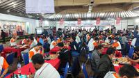 Para pecatur bertarung di Japfa Chess Festival 2022&nbsp;