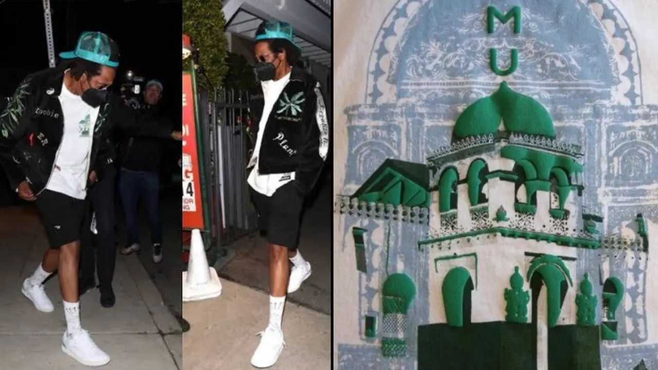 Buntut Panjang Kaus Bergambar Masjid yang Dikenakan Jay Z Saat Makan di Restoran