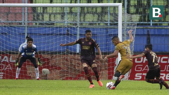FOTO: PSM Makassar Pimpin Grup B usai Bermain Imbang 1-1 dengan Bhayangkara Solo FC - Renan Da Silva