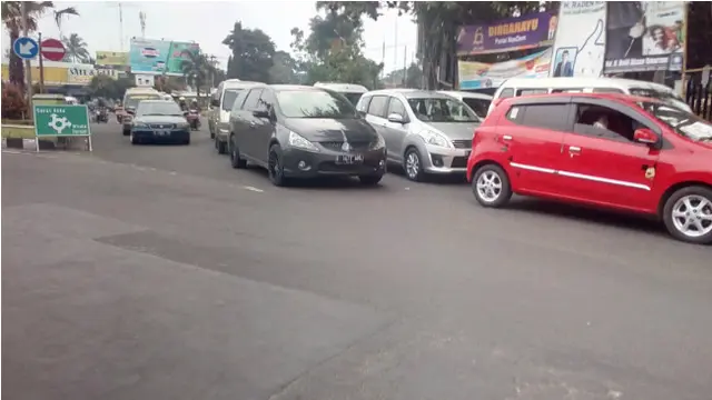 Lalu Lintas Garut Libur Tahun Baru 2018