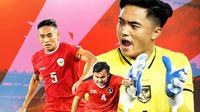 Timnas Indonesia - Trivia pemain liga lokal memesona di dua laga Piala Asia U-23 (Bola.com/Adreanus Titus)