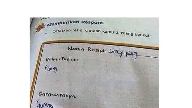 Ini Jawaban Kocak Saat Ujian yang Bikin Kamu Gagal Paham