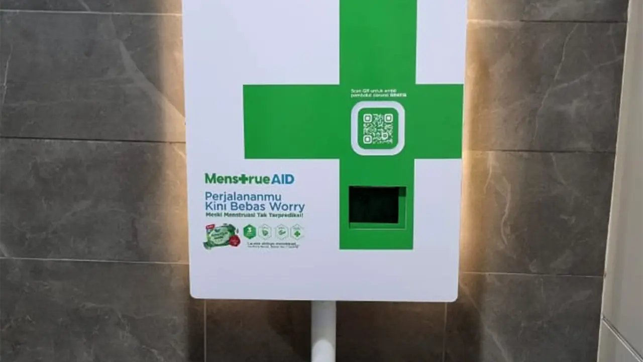 MenstrueAid Smart Poster, Penyelamat Saat Menstruasi Tiba-Tiba dengan Mendapatkan Pembalut Emergency