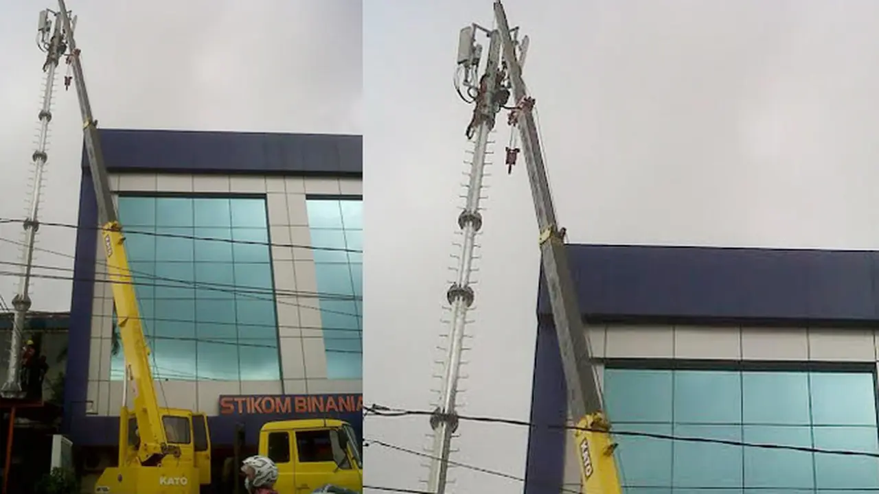 Tak Berizin, Tower Bolt di Bogor Dibongkar