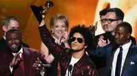 Bruno Mars raih kemenangan di Grammy Awards 2018. (AFP / KEVIN WINTER / GETTY IMAGES NORTH AMERICA)