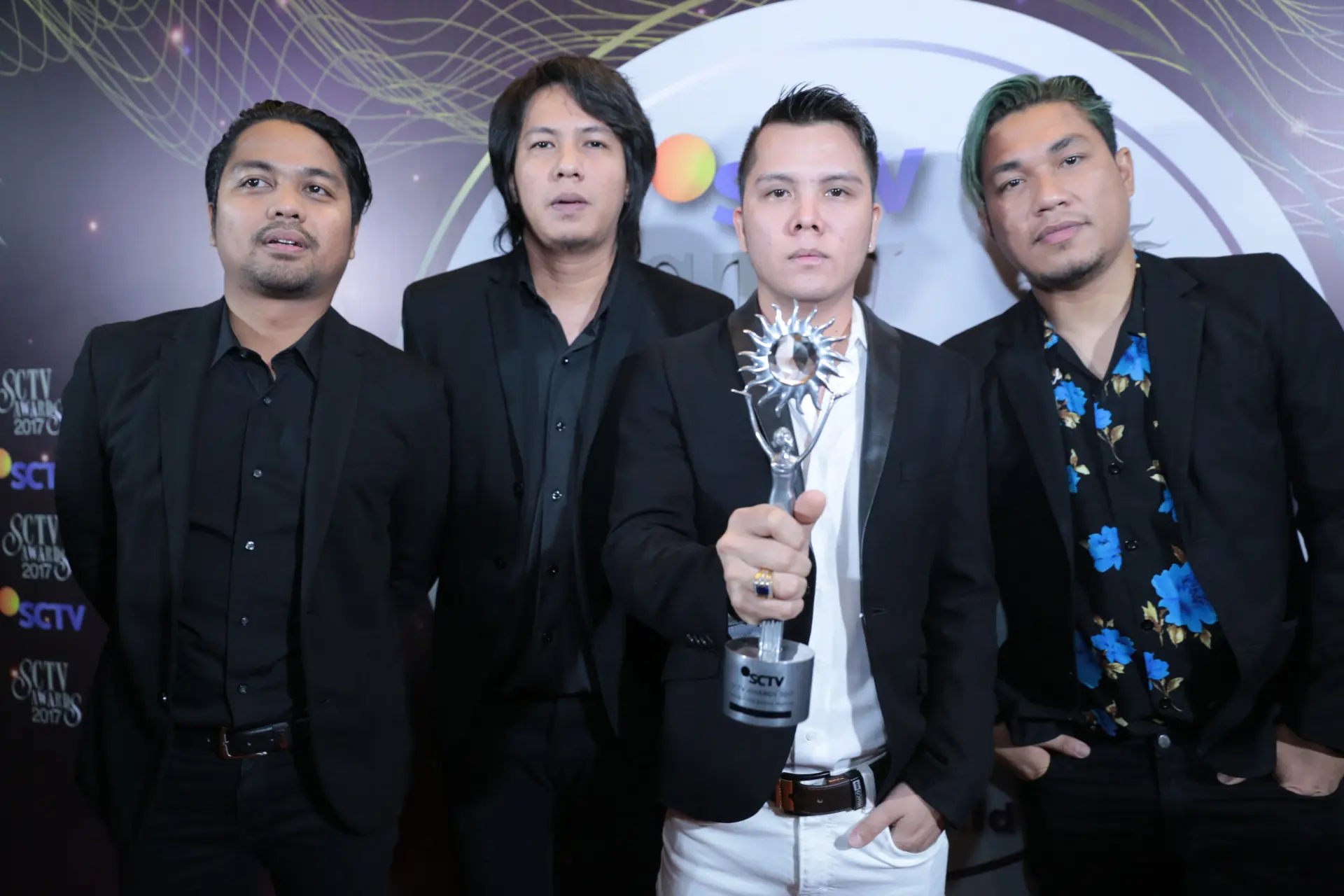 Armada menangkan SCTV Awards 2017 (Adrian Putra/Bintang.com)