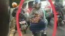Motivasi duduk menghadap belakang apa ya kira-kira? (Source: IST)