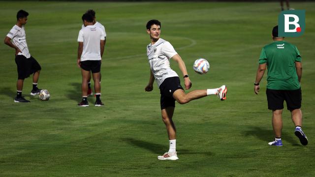 Latihan Timnas Indonesia Jelang Hadapi Timnas Argentina