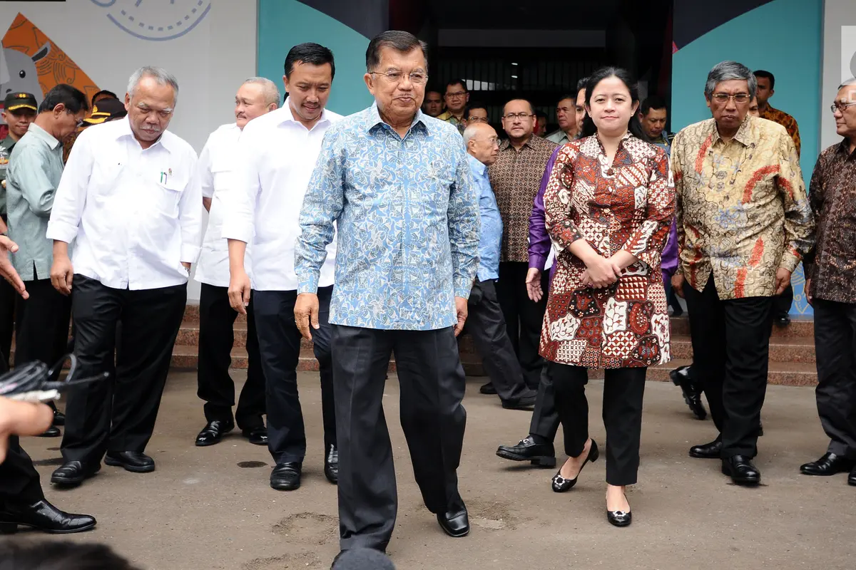 Wapres JK Hadiri Rapat Persiapan Asian Games 2018 di Gedung Inasgoc