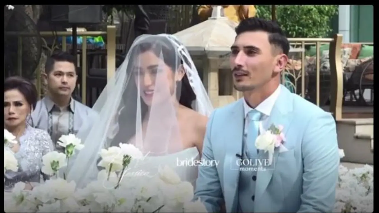 Jessica Iskandar menikah dengan Vincent Verhaag