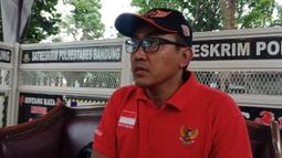 Suami almarhum Lina Jubaedah, Teddy Pardiyana. (Liputan6.com/Huyogo Simbolon)