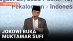Didampingi Habib Luthfi, Jokowi Buka Muktamar Sufi Internasional 2023