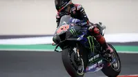 Fabio Quartararo hanya mampu finis di posisi kelima di MotoGP San Marino (AFP)