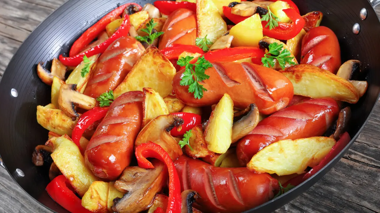 tumis sosis