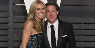 Pasangan Heidi Klum dan Vito Schnabel diterpa isu tak sedap. Telah menjalin cinta selama tiga tahun, kini keduanya dikabarkan telah megakhiri hubungan spesial tersebut. Benarkah? (AFP/Adrian Sanchez-Gonzales)