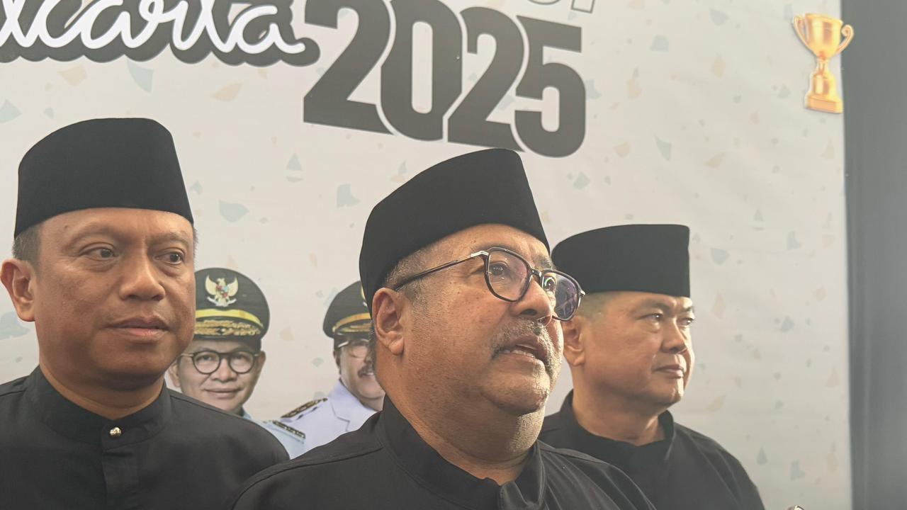Wakil Gubernur (Wagub) Jakarta, Rano Karno, membuka Kejuaraan Pencak Silat Piala Gubernur DKI Jakarta pada Senin (24/2/2025) di GOR Ciracas, Jakarta Timur.
