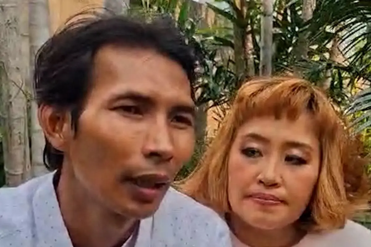 Arya Khan dan Pinkan Mambo. ( M Altaf Jauhar/ Liputan6.com)