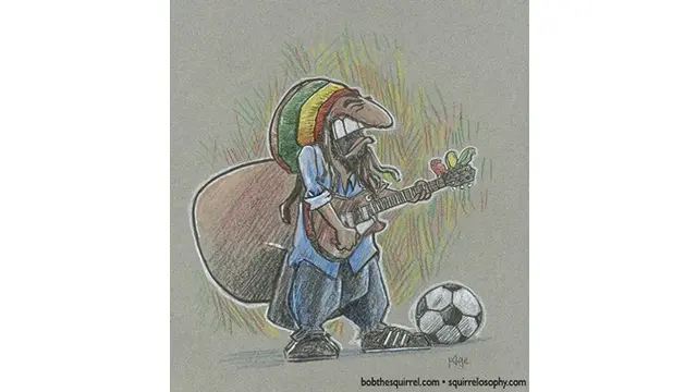 7 Ilustrasi Tupai dengan Karakter Musisi Terkenal, Detailnya Bikin Takjub
