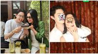Potret Gabriel Prince dan Yoriko Angeline Diduga Pacaran. (Sumber: Instagram/phrrince dan X/@Rexthatch)