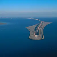 Jembatan Øresund. (oresundsbron)