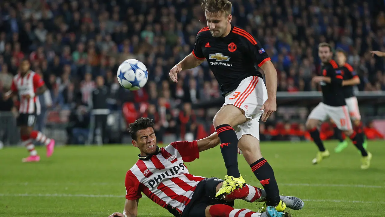 PSV Vs MU (Liputan6.com)