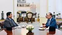 Presiden Prabowo Subianto dan Perdana Menteri (PM) Malaysia, Anwar Ibrahim di Istana Merdeka, Jakarta, Jumat (27/6/2025). (Foto: Laily Rachev - Biro Pers Sekretariat Presiden)