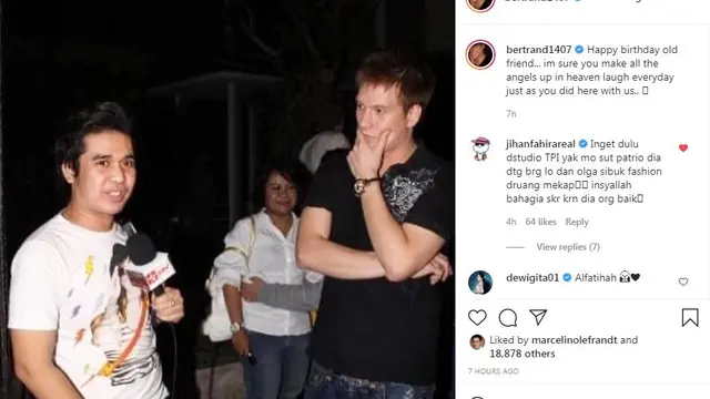 Betrand Antolin dan Olga Syahputra