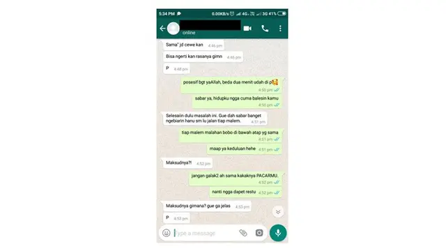 Cewek Labrak Orang yang Dekat (Sumber: Twitter)