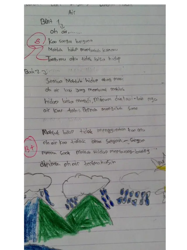 6 Puisi Karya Anak Tema Alam Ini Kata-Katanya Bikin Senyum