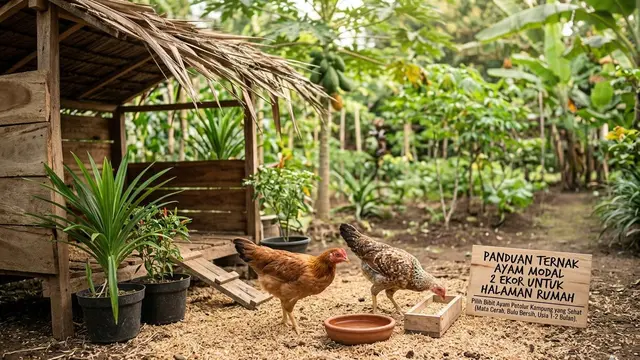 Panduan Ternak Ayam Modal 2 Ekor Saja