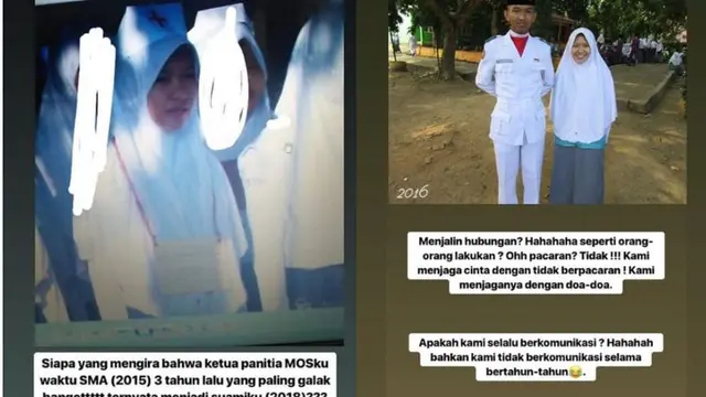 Viral, Wanita Ini Dinikahi Ketua MOS Galak Waktu SMA