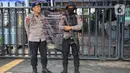 Kepolisian Republik Indonesia (Polri) mulai bersiaga untuk memastikan ibadah berjalan aman dan khidmat pada Kamis (17/4/2025). (Liputan6.com/Angga Yuniar)