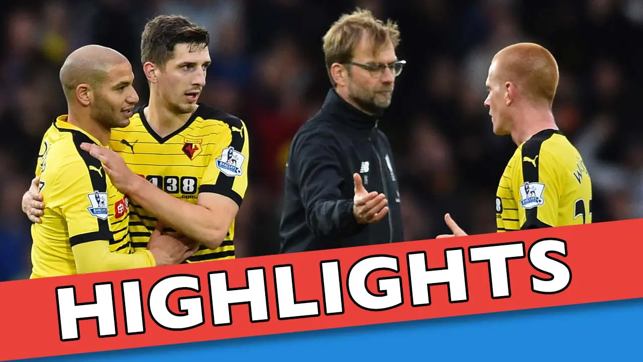 Video Highlights: Watford vs Liverpool 3-0