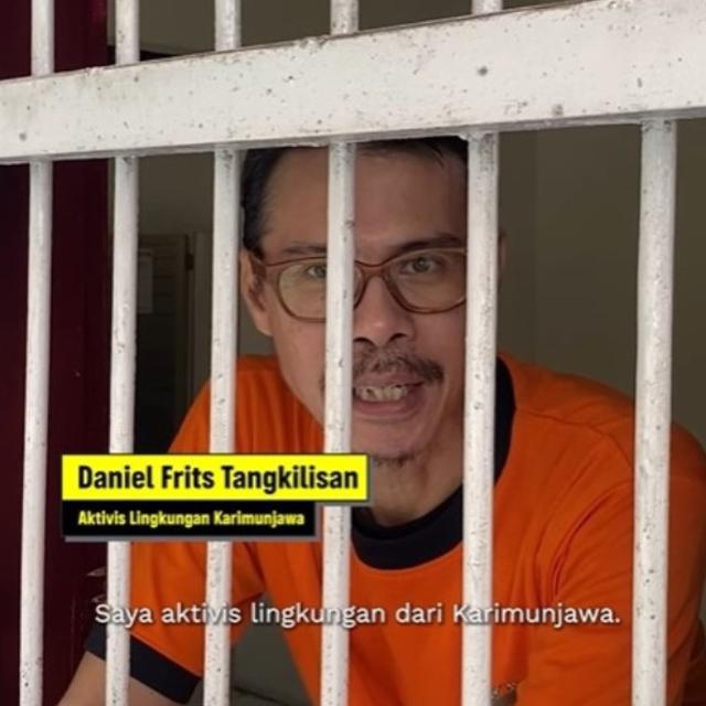 Aktivis Daniel Frits Ditahan Usai Kritik Tambang Udang di Karimunjawa, Greenpeace Desak Dibebaskan